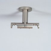 Holder for curtain rod 