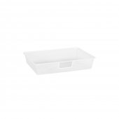 Mesh drawer for Gliding frame W:45 D:30 H: 8 white